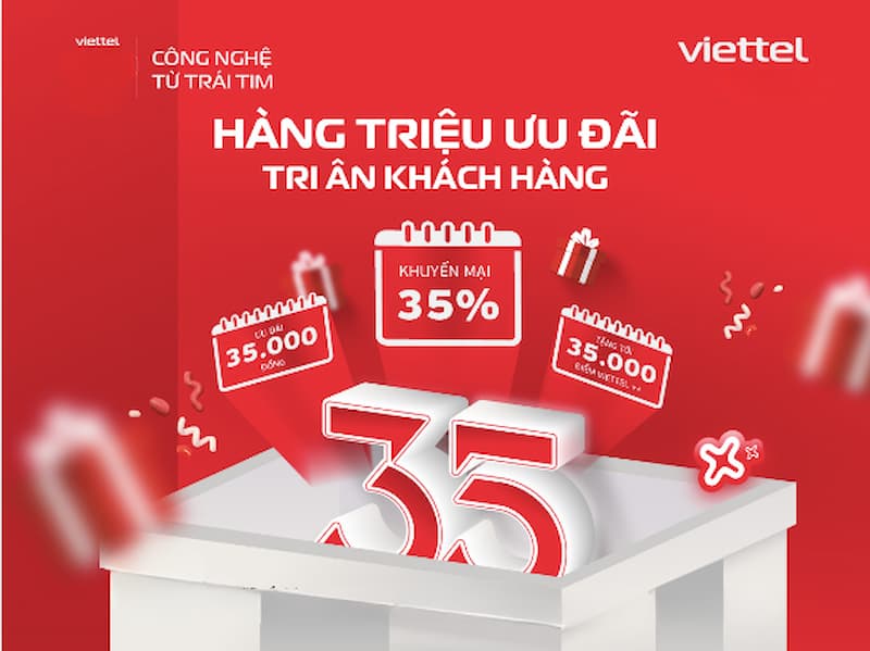 Ưu đãi khi lắp mạng Viettel Cần Thơ