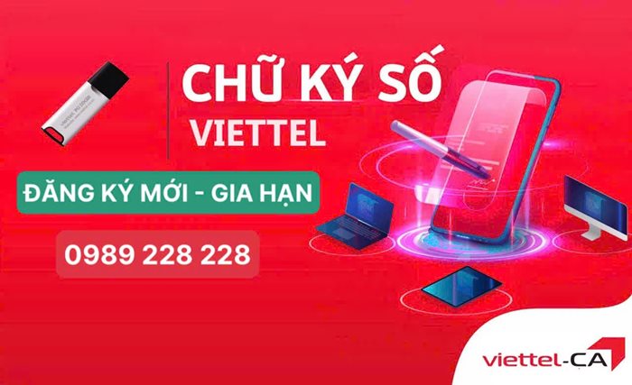 Đăng ký Chữ ký số Viettel, hoá đơn điện tử tại Phú Tân