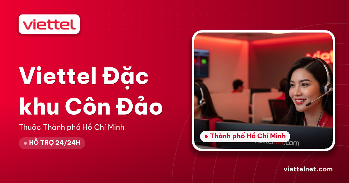 Viettel Đặc khu Côn Đảo tư vấn lắp mạng và Wi-Fi cho gia đình