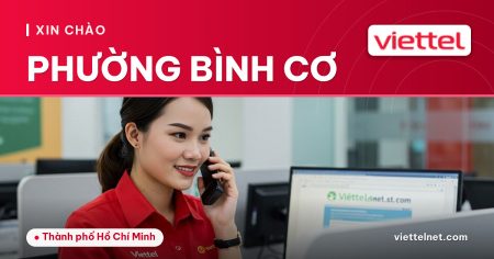 Nhân viên tư vấn lắp mạng Viettel Phường Bình Cơ cho hộ gia đình