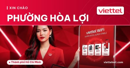 Viettel Phường Hòa Lợi tư vấn lắp mạng và Wi-Fi