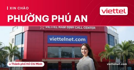 Tư vấn lắp mạng Viettel Phường Phú An cho gia đình và doanh nghiệp
