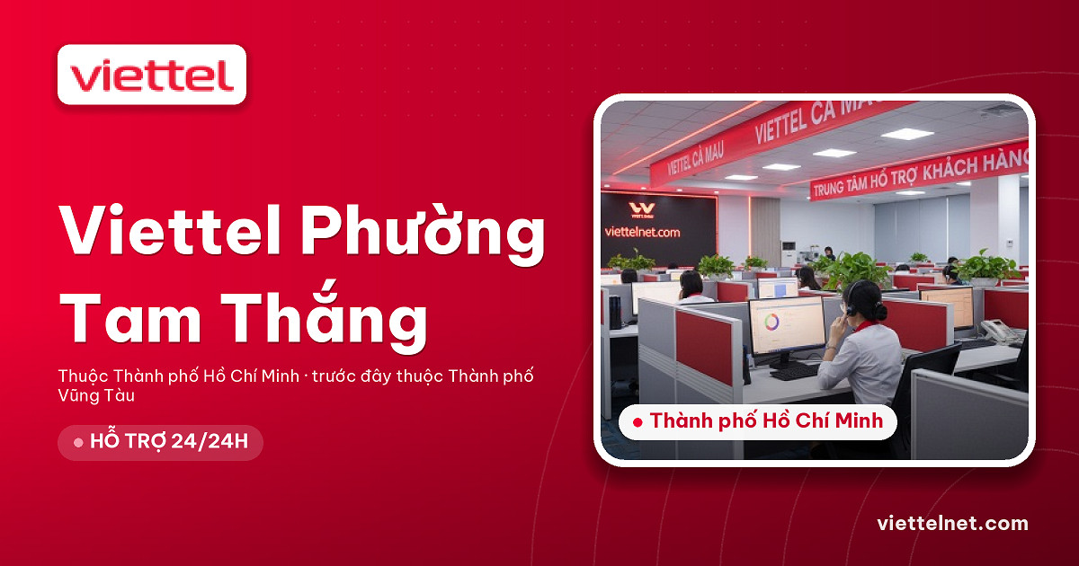 Viettel Phường Tam Thắng tư vấn lắp mạng cáp quang và Wi-Fi