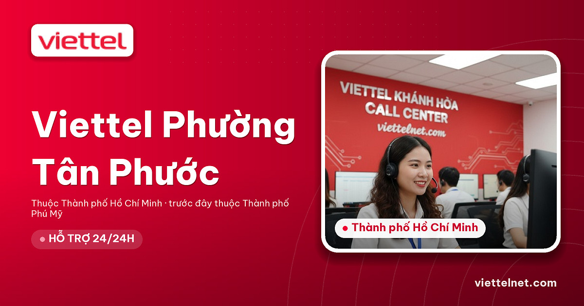 Tư vấn Viettel Phường Tân Phước lắp mạng Wi-Fi cho hộ gia đình