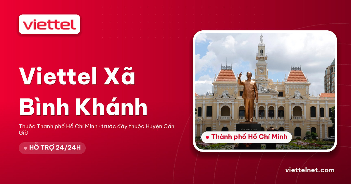 Viettel Xã Bình Khánh tư vấn lắp mạng Wi-Fi cho hộ gia đình