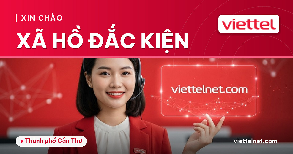 Viettel Xã Hồ Đắc Kiện tư vấn internet và Wi-Fi cho gia đình