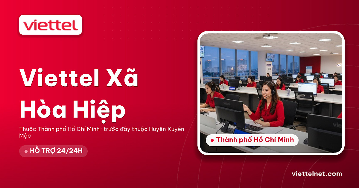 Viettel Xã Hòa Hiệp tư vấn lắp mạng và Wi-Fi cho gia đình