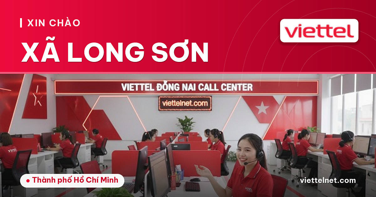 Viettel Xã Long Sơn tư vấn lắp mạng cáp quang cho gia đình
