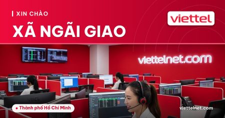 Nhân viên tư vấn Viettel Xã Ngãi Giao lắp mạng cho gia đình