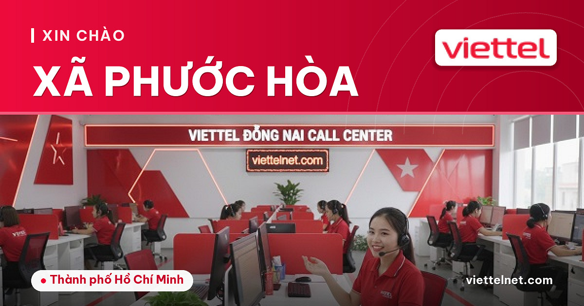 Viettel Xã Phước Hòa tư vấn lắp mạng cáp quang và Wi-Fi