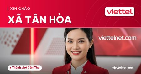 Viettel Xã Tân Hòa tư vấn internet và truyền hình cho gia đình