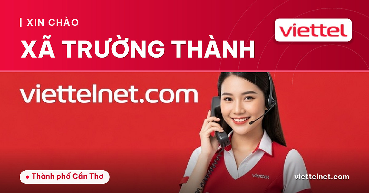 Viettel Xã Trường Thành tư vấn Internet và Wi-Fi cho hộ gia đình